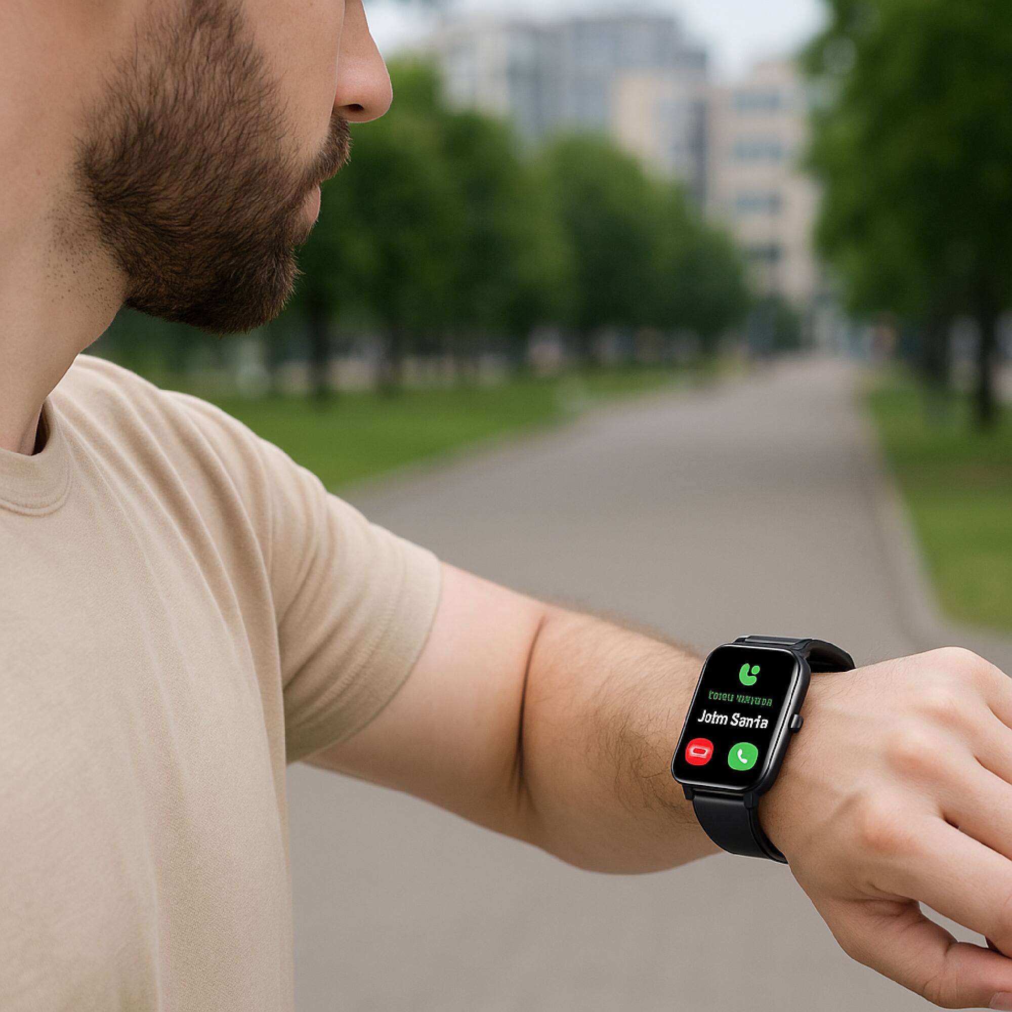 Pursonic All in One Bluetooth Smart Watch – Fitness, Health