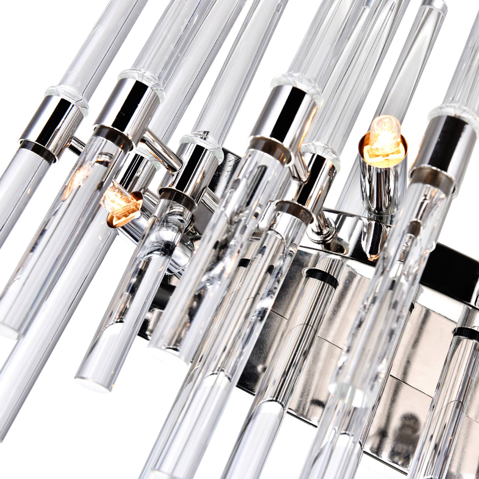 Alt View 1. CWI Lighting - Miroir 4 Light Vanity Light With Polished Nickel Finish - Polished Nickel.