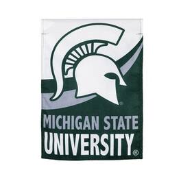Evergreen Enterprises - Michigan State Spartans 12.5'' x 18'' Double-Sided Burlap Garden Flag - Multicolor