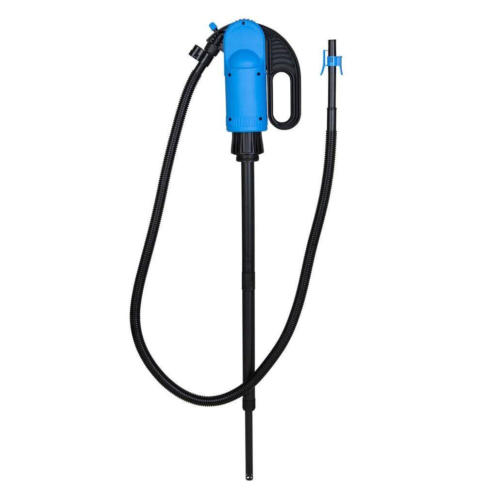 Alt View 2. Deway - Manual Drum Pump, Lever Action, Adjustable Pipe, 78in Hose, Diesel Fuel Transfer.