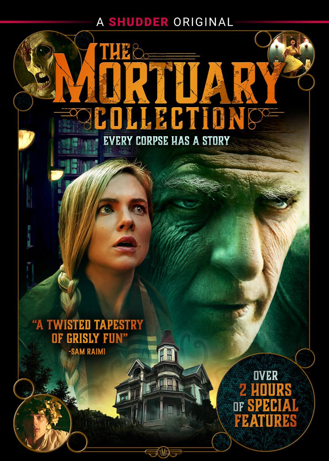 Front. The Mortuary Collection   - DVD.