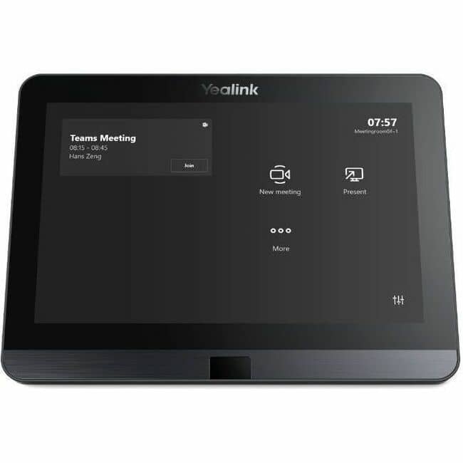 Yealink - MTouch E2 Video Conference Equipment - For Video Conferencing - 1920 x 1080 Video (Live) - Full HD - 30 fps - Black