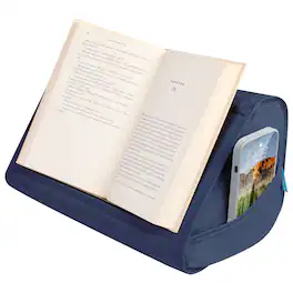 LapGear - Book Pillow - Denim Blue