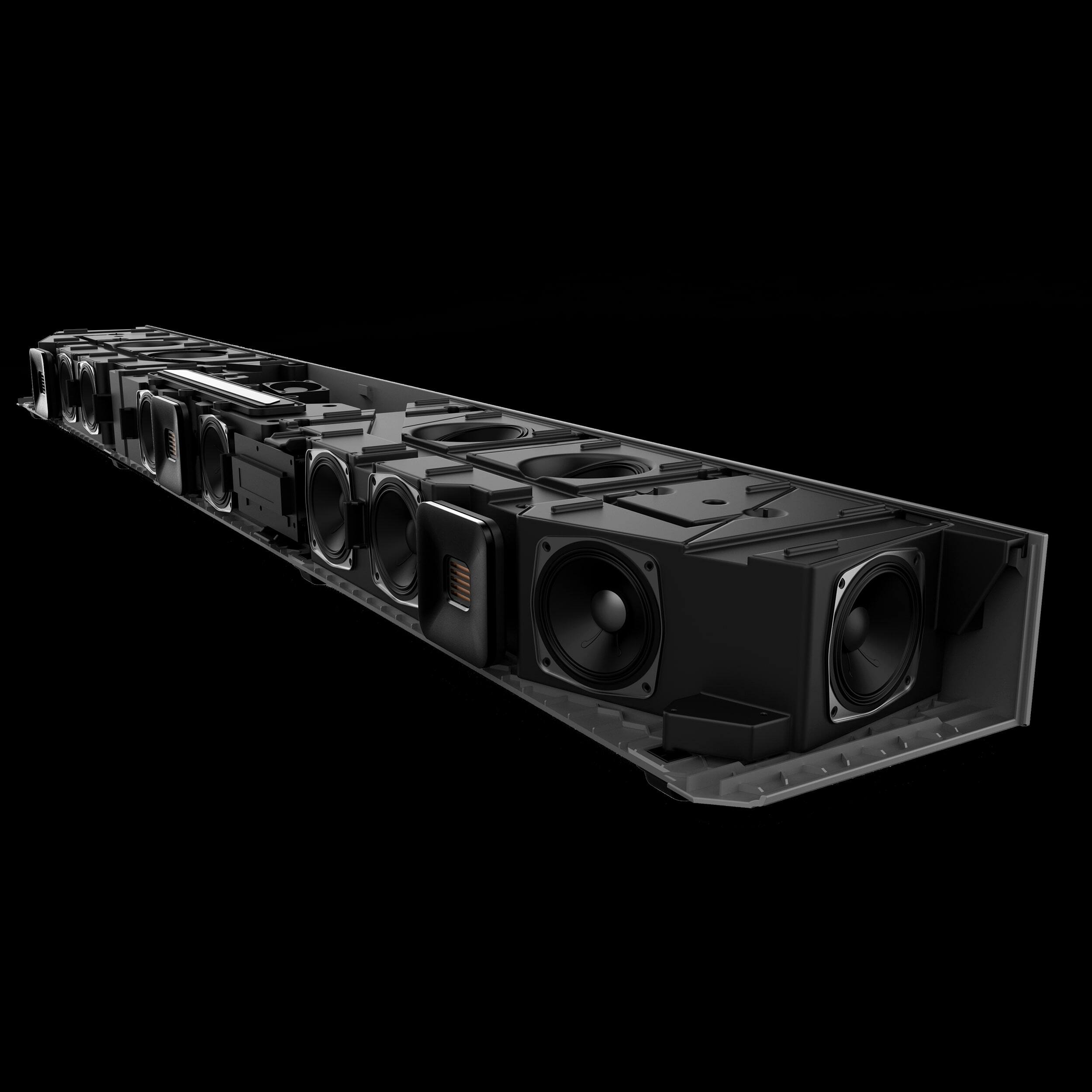 Alt View 1. Nakamichi - DRAGON 3500W Home Surround Sound System w/ Dual 12" Subwoofers, Dolby Atmos and DTS:X Pro - Black.