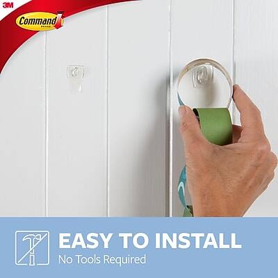 3M Command  
EASY TO INSTALL  
No Tools Required