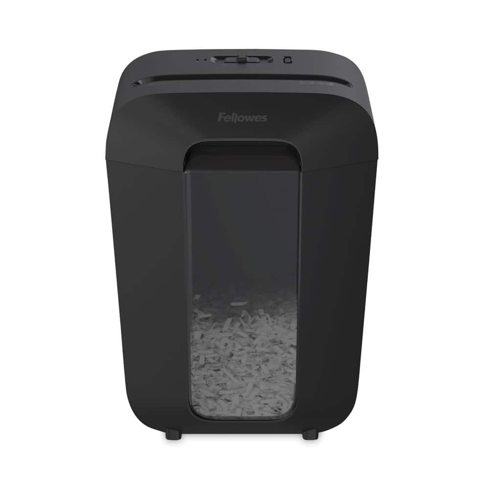 Fellowes - 4402901 Powershred LX70 11 Manual Sheet Capacity Cross-Cut Shredder - Black