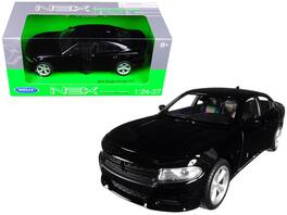 2016 Dodge Charger R/T "NEX Models" 1/24-1/27 Diecast Model Car by Welly - Black