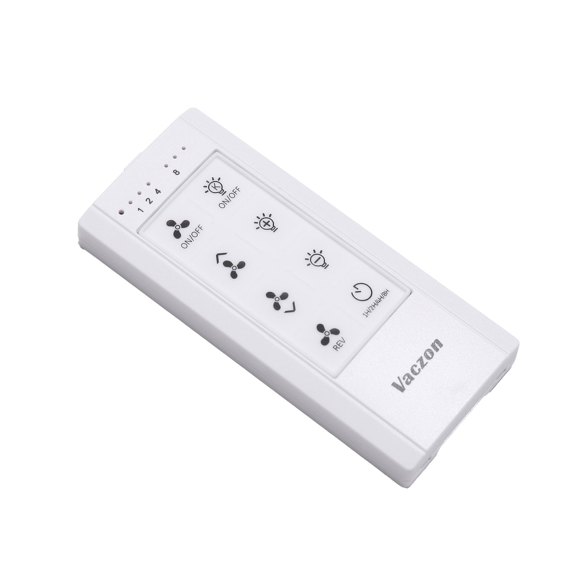 8 124 2 ON/OFF 1 ON/OFF + 1 HR/HR/H2/HT REV Vaczon