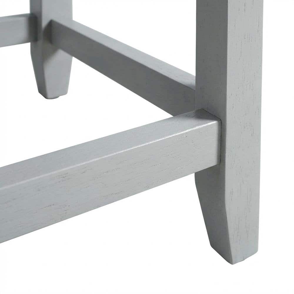 FurniFact - Vanity Stool with Padded Seat and Modern Design - Gray price history on PriceWatchPro