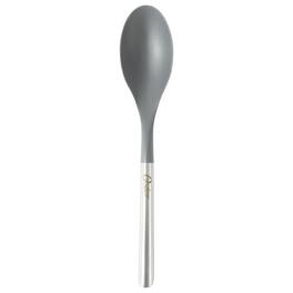 Oster - Chadswyck 13.8 Inch Nylon Serving Spoon With Stainless Steel Handle in Silver