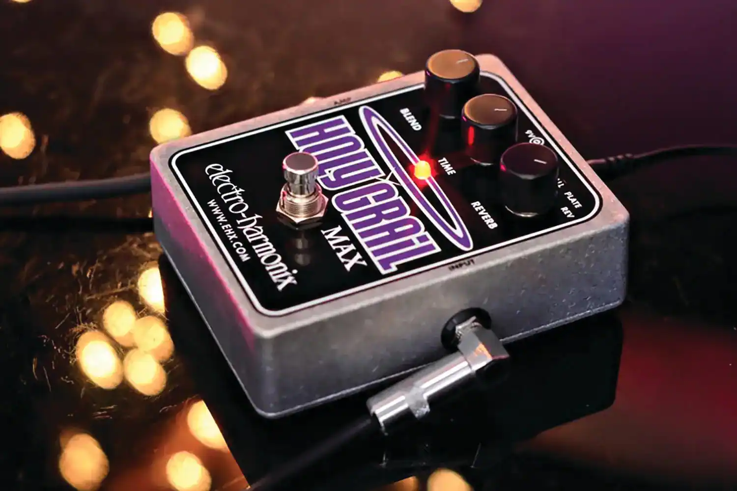 BLEND TIME electro-harmonix WWW.EHX.COM HOLY GRAIL MAX INPUT REVERB 71 PLATE REV