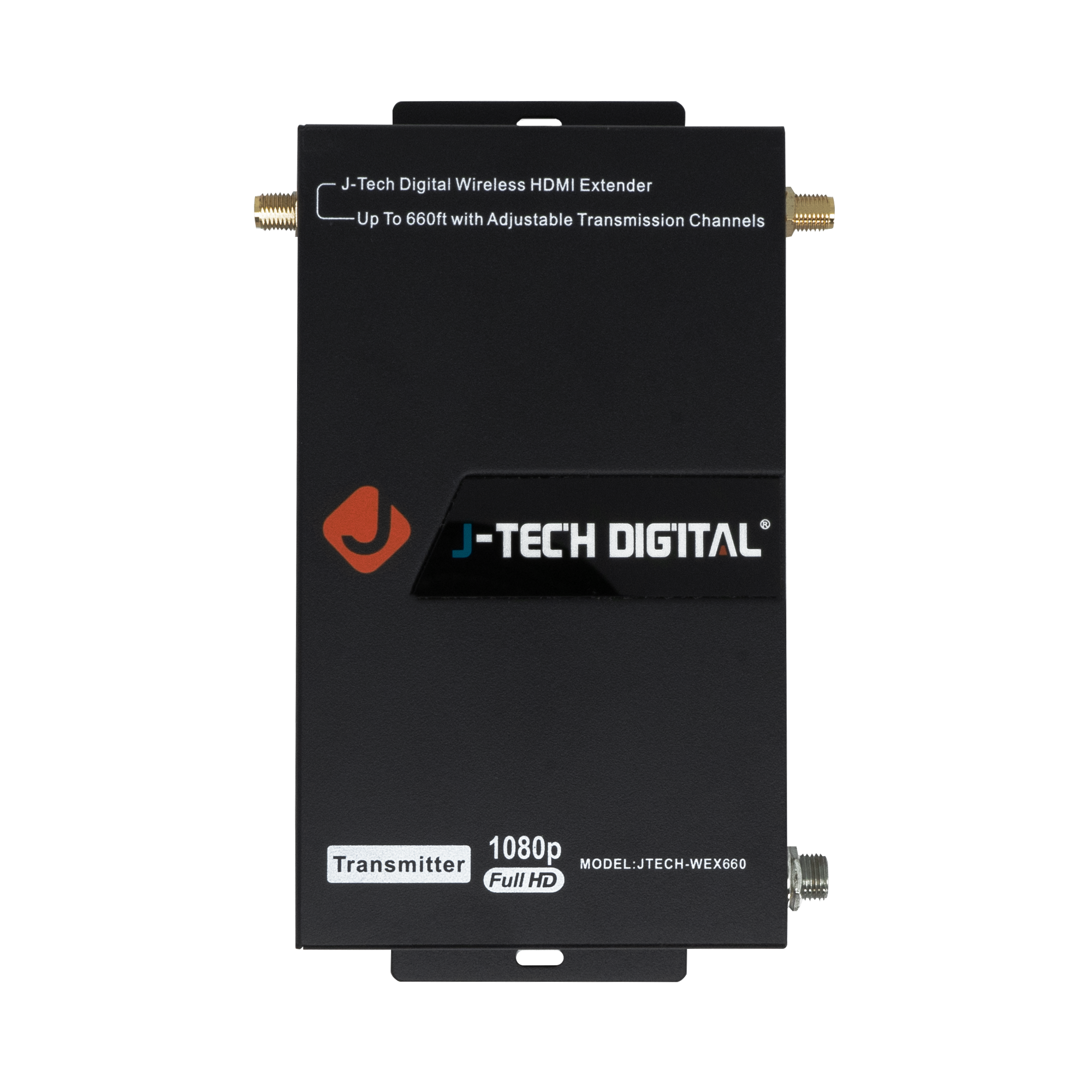 J-Tech Digital Wireless HDMI Extender Up To 660ft with Adjustable Transmission Channels
J-TECH DIGITAL Transmitter 1080p MODEL:JTECH-WEX660 Full HD