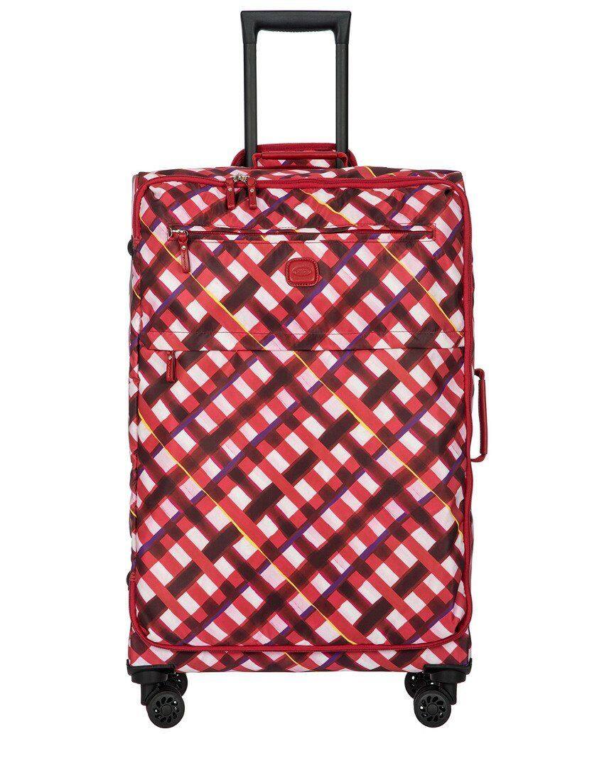 Front. Bric's - Bric's X-Travel 30" 4-Wheel Large Luggage Pastello Red - Pastello Red.