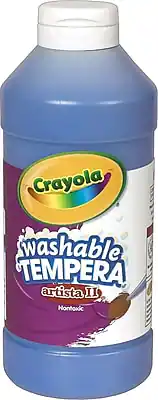 Crayola - Artista II Washable Tempera Paint, 16 oz - Blue
