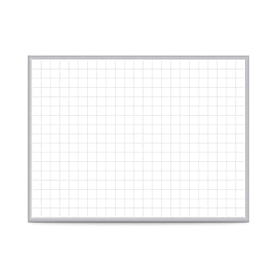 Front. Ghent - Ghent 2" x 2" Grid Magnetic Whiteboard, 4'H x 6'W (GRPM322G-46).