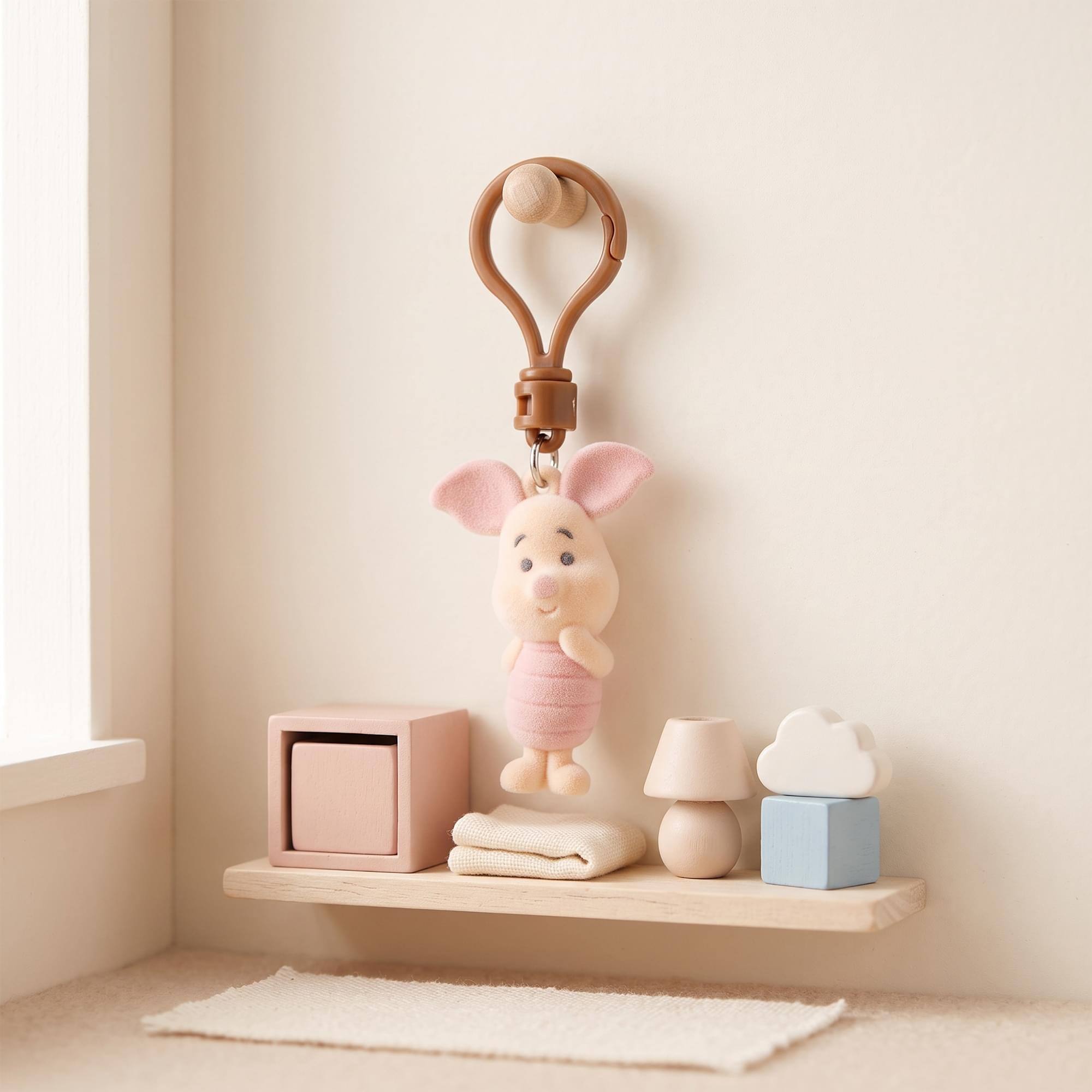 Alt View 5. Monogram - Disney Series 78 Winnie The Pooh Blind Bag 3D Foam Bag Clip | 1 Random - Multi-Colored.