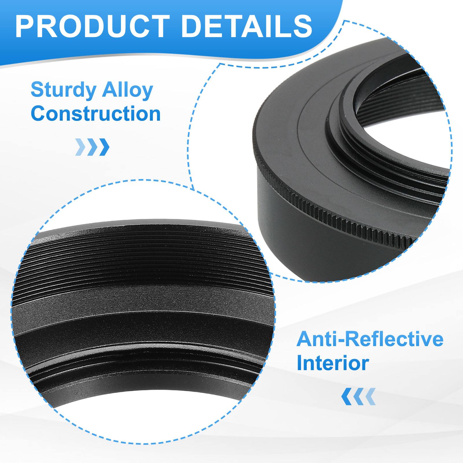 PRODUCT DETAILS

- Sturdy Alloy Construction
- Anti-Reflective Interior