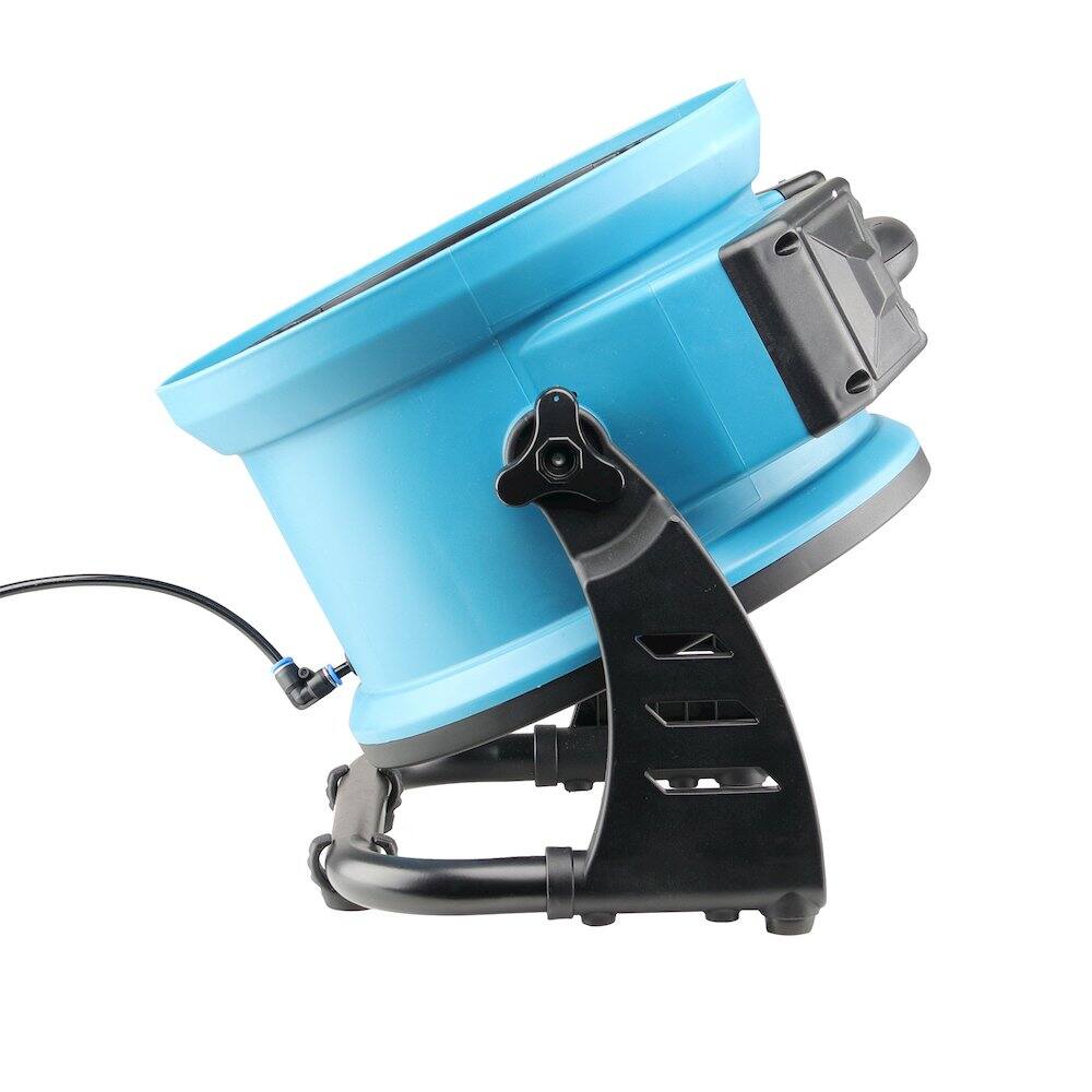 Alt View 2. XPOWER - Portable 3 Speed 11" Outdoor Cooling Misting Fan and Air Circulator - Blue.