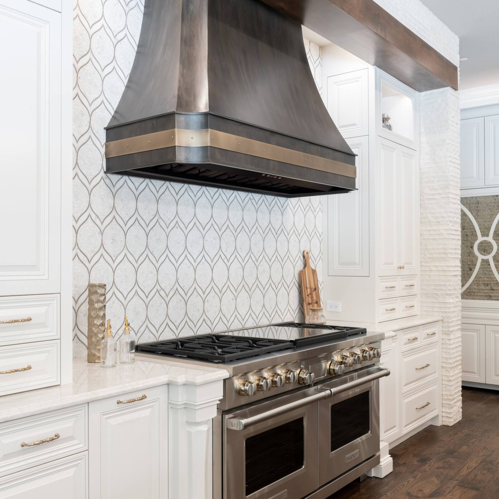 Alt View 7. Akicon - Akicon 36 inch Ducted 600-CFM Matte Black Range Hood Insert - Black.