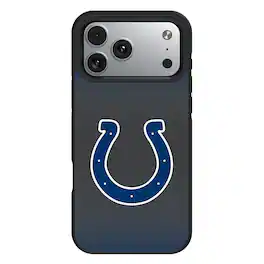 Keyscaper - NFL - Indianapolis Colts Bump Case with 8.2ft Drop Protection - 16 Pro Max - Black