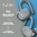 Push Active iQ SMART FEATURE TECHNOLOGY™ HANDS-FREE VOICE CONTROL 44 HOURS TOTAL BATTERY