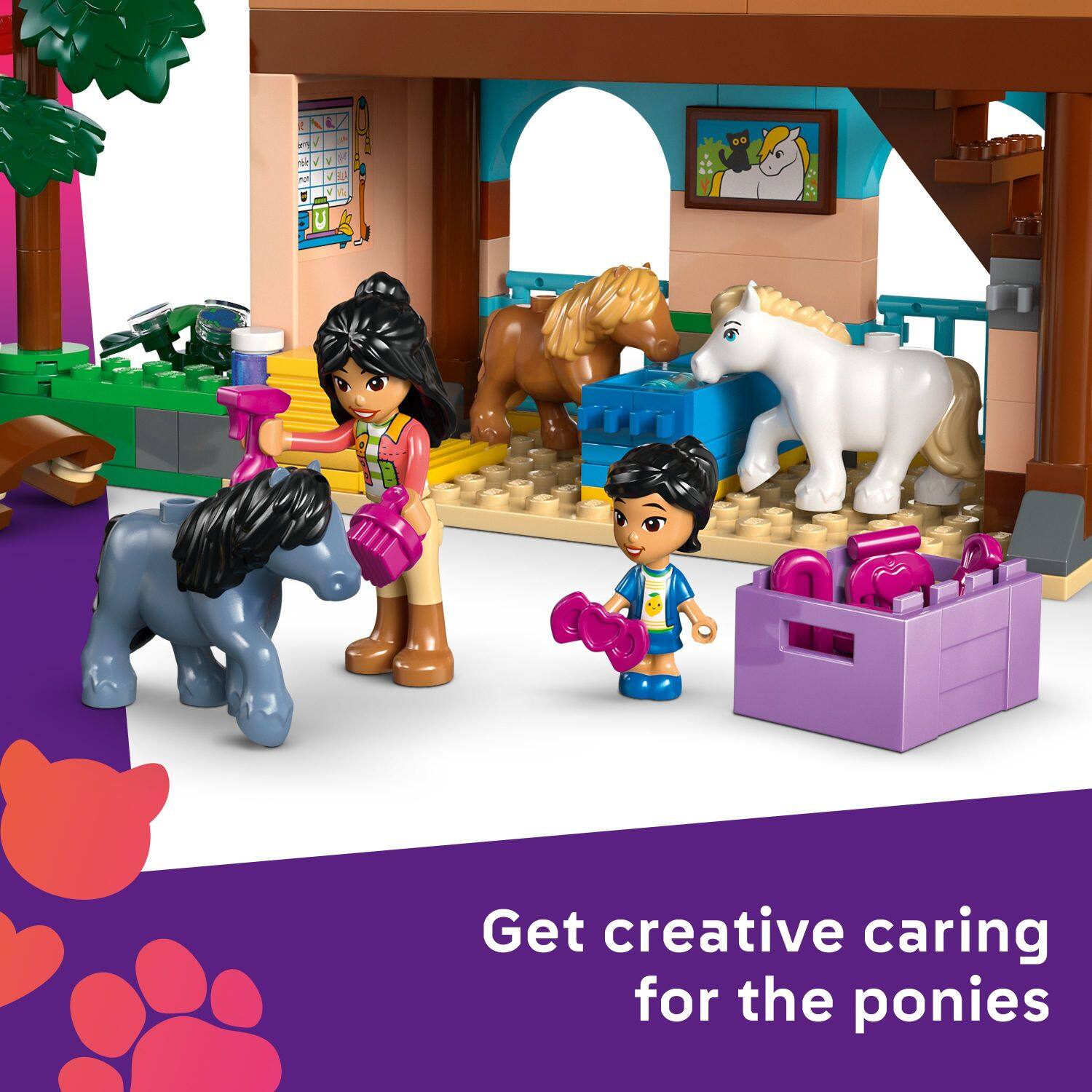 Get creative caring for the ponies