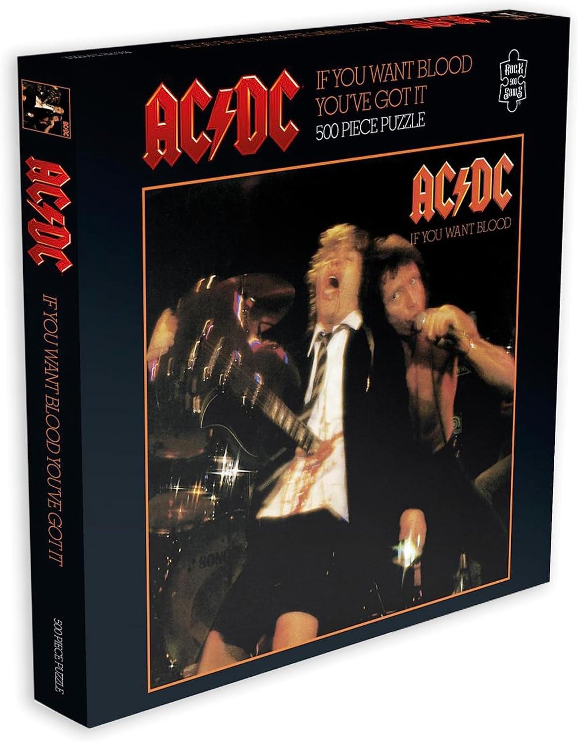 AC/DC  
IF YOU WANT BLOOD YOU'VE GOT IT  
500 PIECE PUZZLE  

AC/DC  
IF YOU WANT BLOOD YOU'VE GOT IT  
500 PIECE PUZZLE  

RUGGED  
500 PIECE PUZZLE