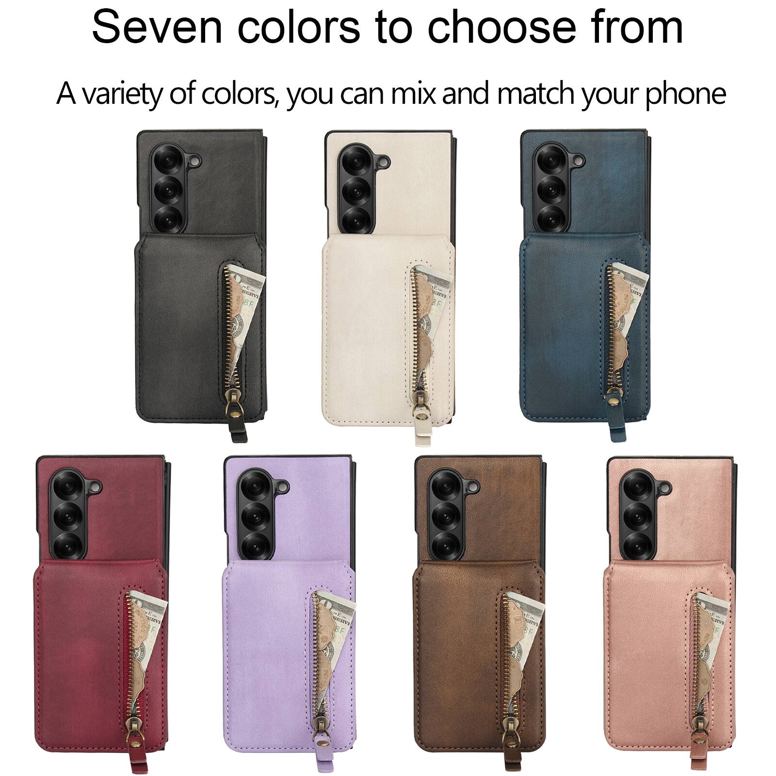 Seven colors to choose from  
A variety of colors, you can mix and match your phone