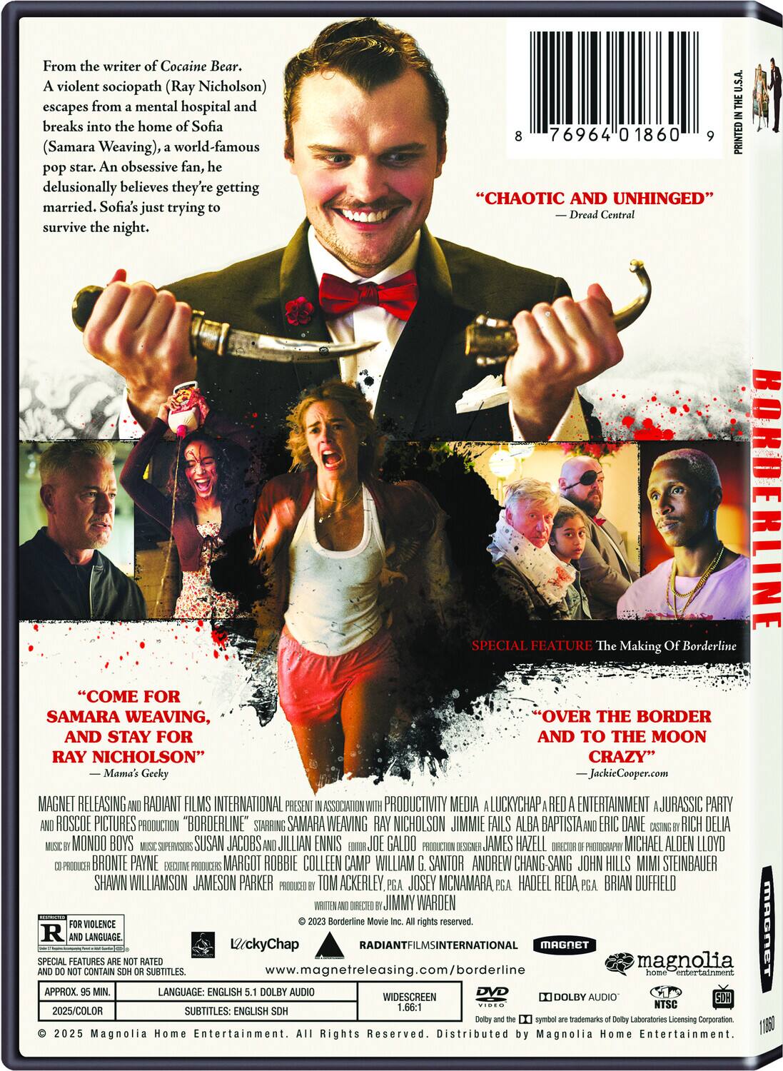 Alt View 1. Borderline   - DVD.