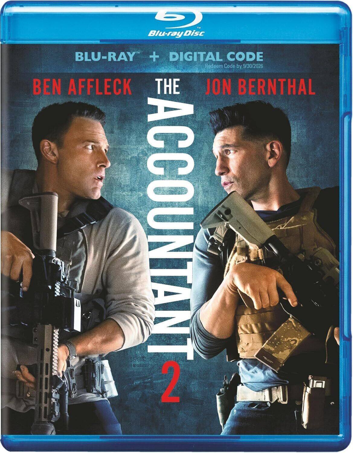 Front. The Accountant 2   - BLU-RAY.