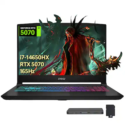 GEFORCE RTX 5070
i7-14650HX
RTX 5070
165Hz
msi