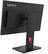Alt View 2. Lenovo - Lenovo ThinkVision 24" FHD IPS, Anti-Glare, Flicker-Free, VESA Mount (100mm), VGA, HDMI & w/DKZ Hub, Black Color - Black.