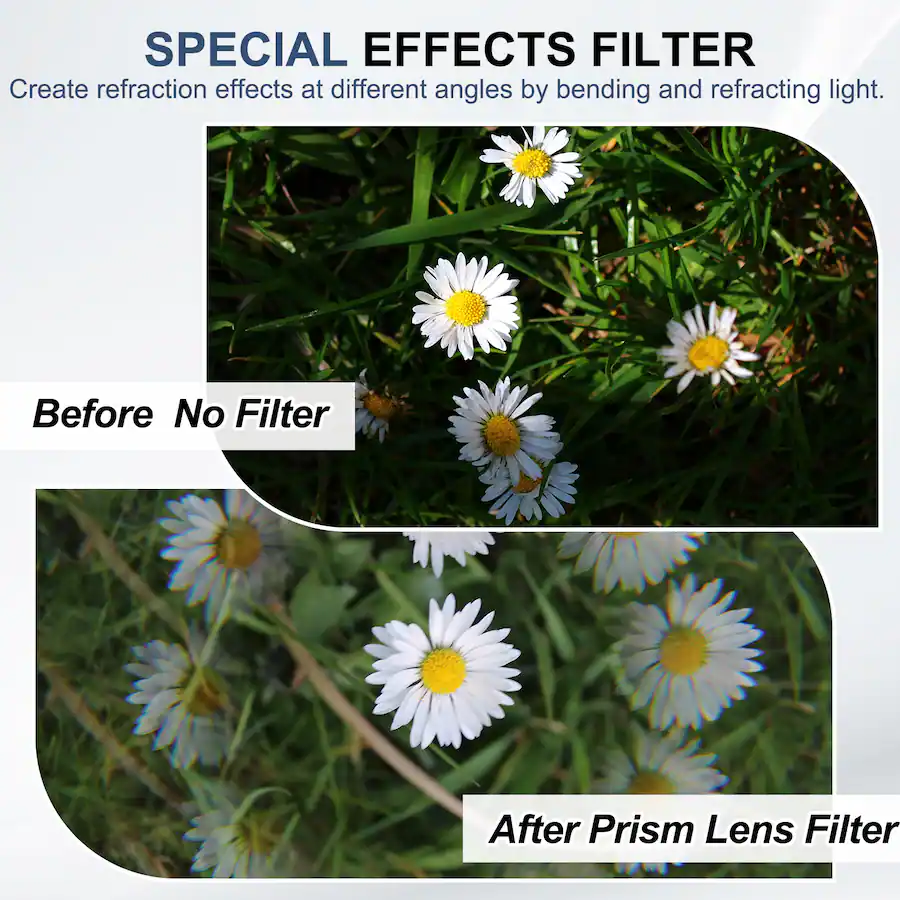 Unique Bargains 67mm Prism Lens Filter, Special Effects Multi ...