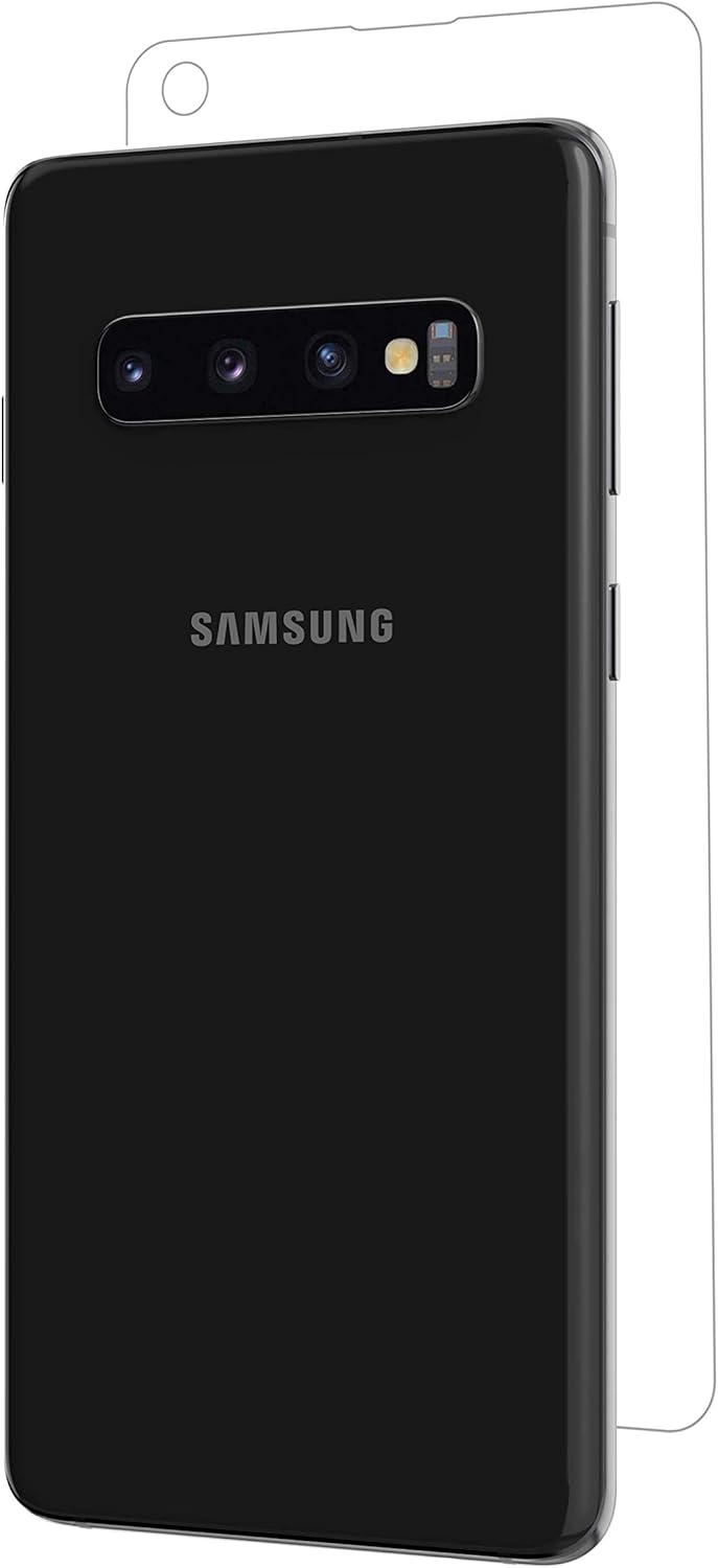 Angle. ZAGG - ZAGG  Screen Protector FIT Samsung Galaxy S10 Ultra VisionGuard Clear - Clear.