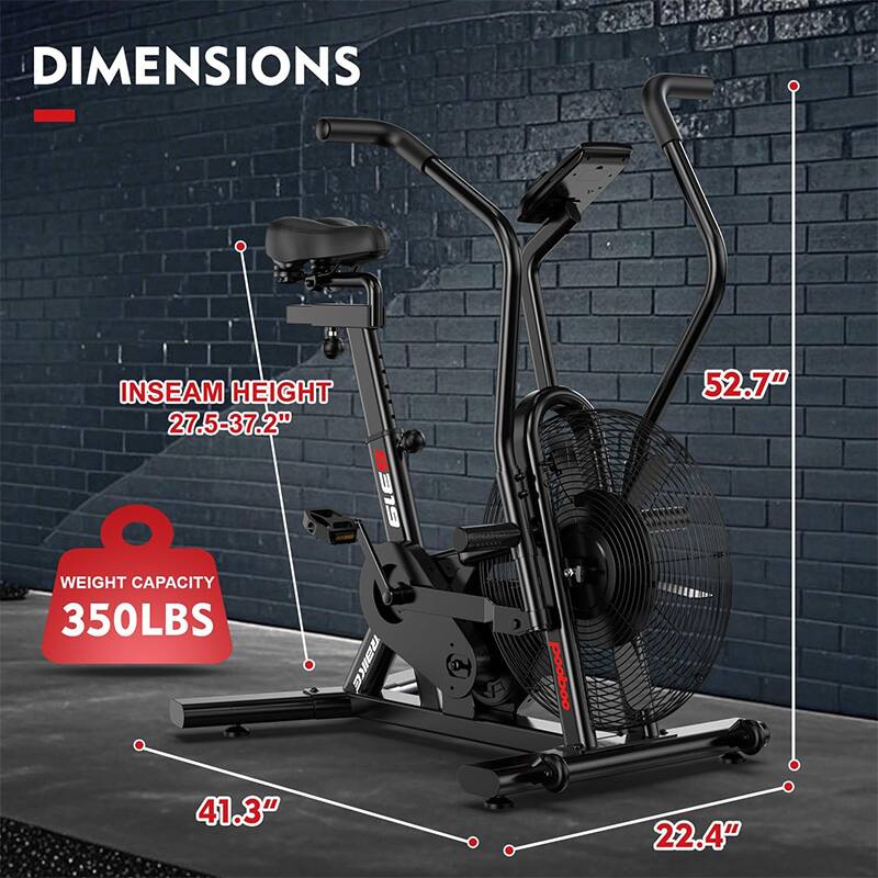 DIMENSIONS  
INSEAM HEIGHT 27.5-37.2"  
SLE 52.7"  
WEIGHT CAPACITY 350LBS  
RAKE 41.3" 22.4"