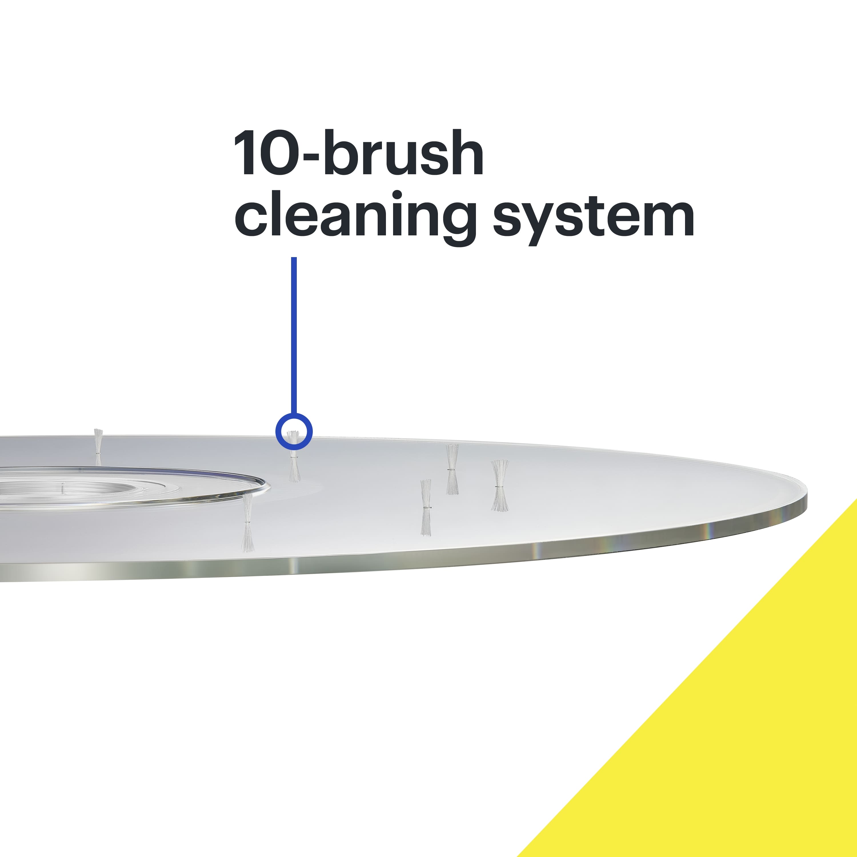 10-brush cleaning system