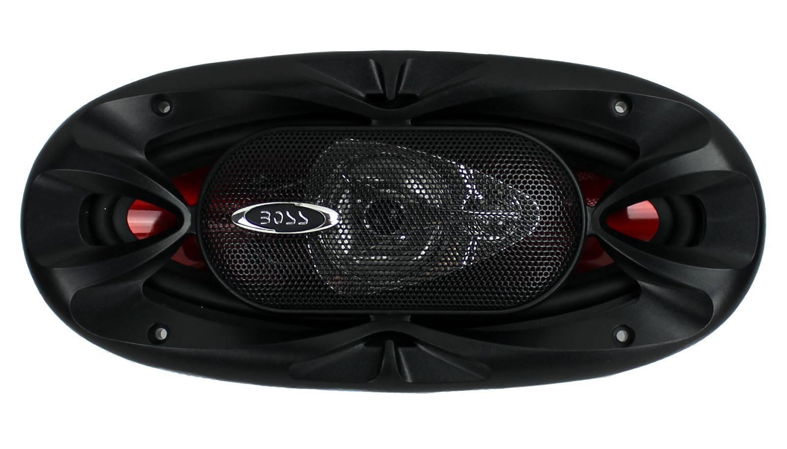 Alt View 3. BOSS Audio - BOSS CH4330 4"x10" 800 Watt 3-Way CHAOS EXXTREME Car Audio Speakers 2PAIR - Black.