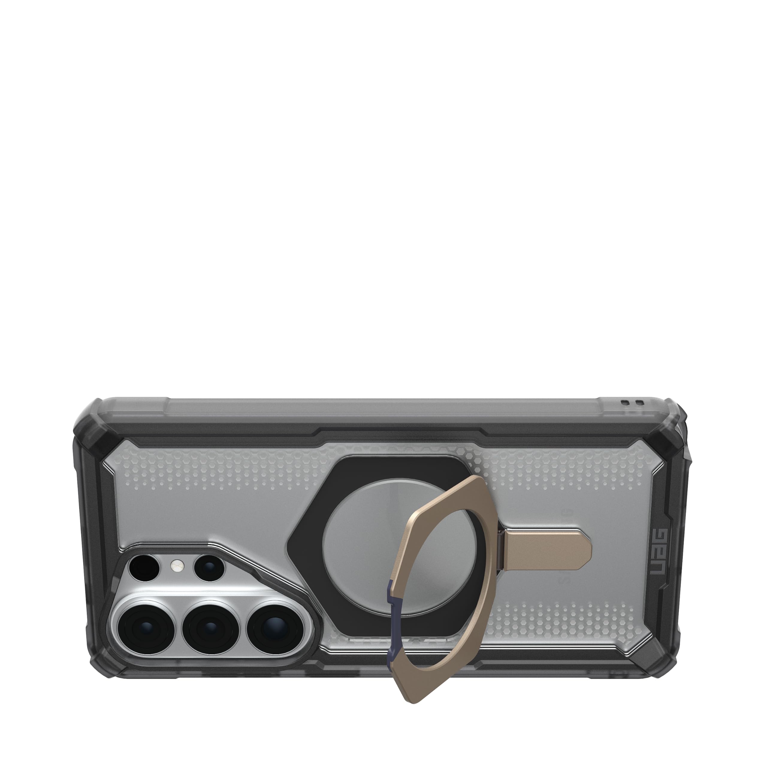 Alt View 7. UAG - Samsung Galaxy S26 Ultra Case w Magnetic Charging, Built-In Kickstand, Sculpted Corners, Rugged Protective Cover - Ash/Titanium.