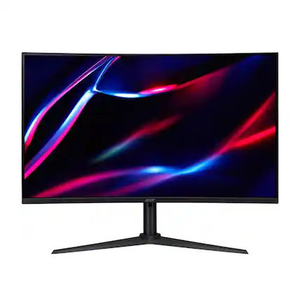 Front. Acer - XZ322QU 31.5" VA Monitor 144Hz 2560x1440 WQHD 400Nit - Black.