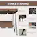 STABLE STANDING
Solid Steel Frame
Strong Spring Hanging Hook
Steady A-shaped Structure
Non-Slip Foot Pad