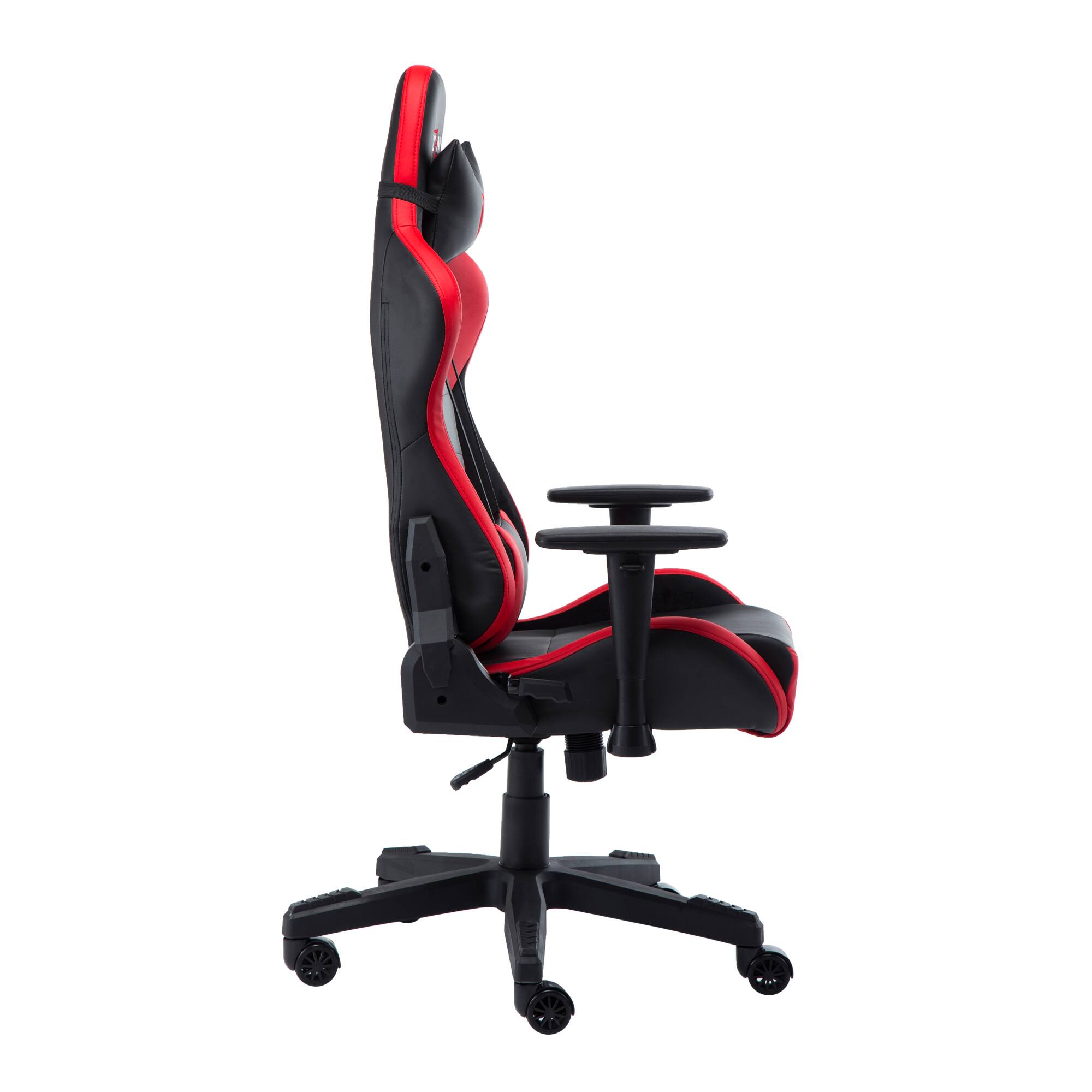 Alt View 7. GOODSILO - Premium High-Back Gaming Chair with Adjustable Features and Ergonomic Support - Red.