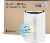 Blueair - Genuine Blue Pure F3MAX Filter for 311i Max Air Purifier, AHAM Certified, HEPASilent, 99.97% Particle Filter - White