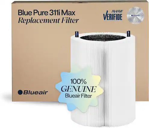 Blue Pure 311i Max Replacement Filter
AHAM VERIFIED
100% Blueair GENUINE Filter