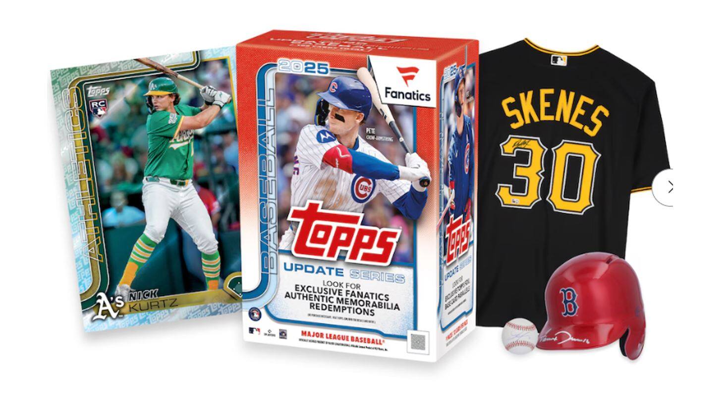 UPENESITE Fd tapp 2025 25 epPS C topps Fanatics RC AA PETE SKENES BASEBALL UBS 30 topps ETEE UPDATE SERIES LACATE LOOK FOR NI K EXCLUSIVE FANATICS AUTHENTIC B A's KURTZ or 1oPPs REDEMPTIONS MEMORABILIA Hopps ToPPy dapps MAJOR LEAGUE BASEBALL