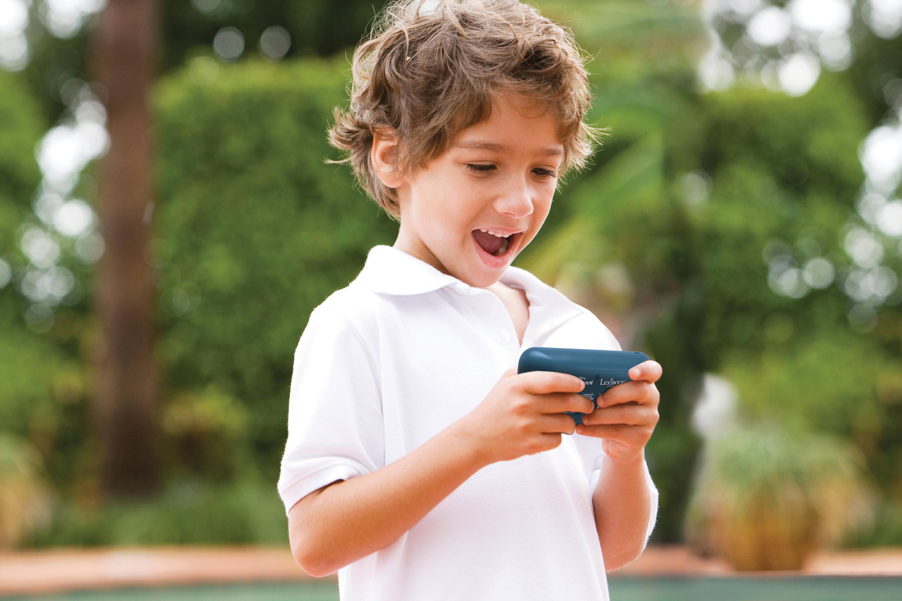 Alt View 4. Lexibook - Disney Stitch Compact Cyber Arcade Pocket Console with 150 Games.