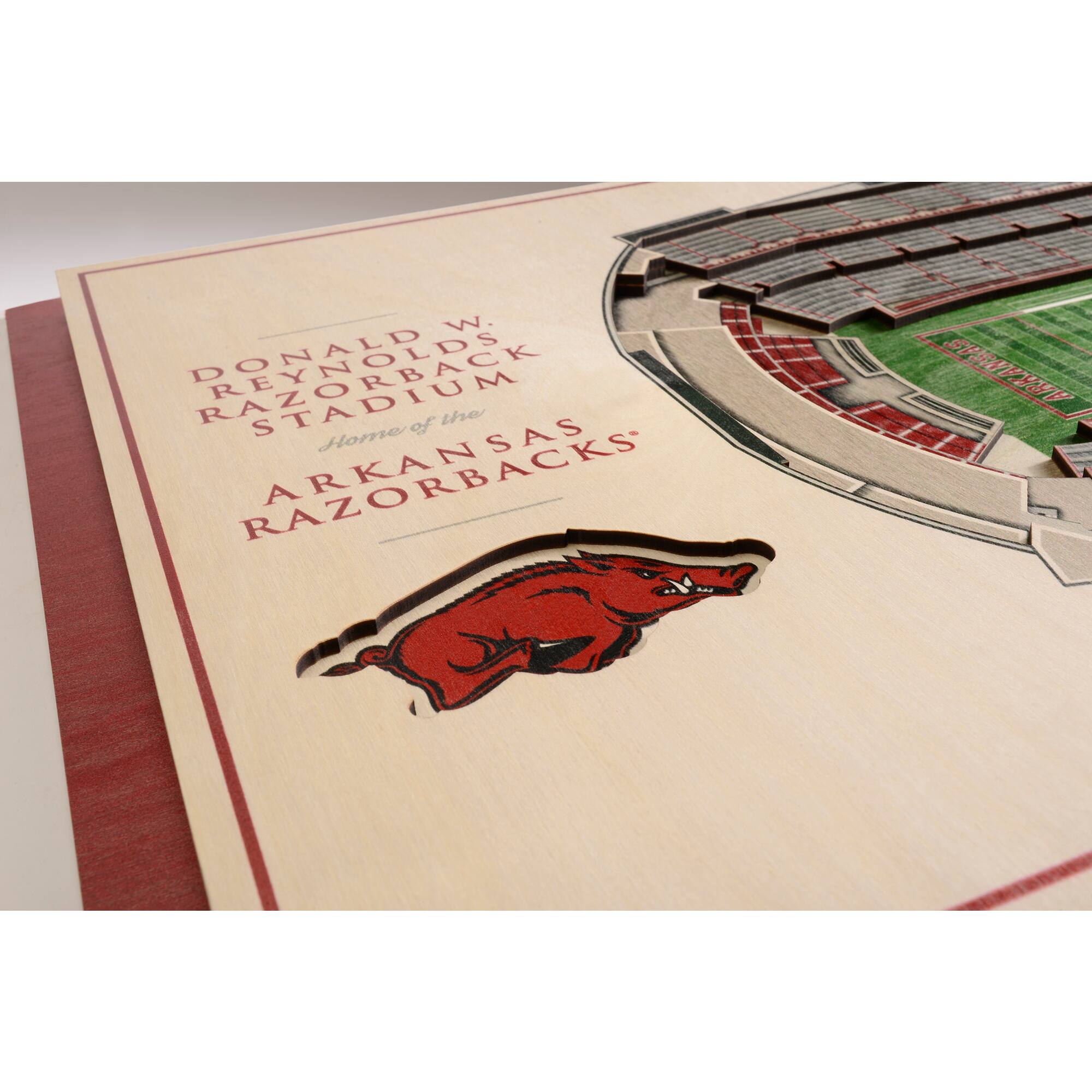 DONALD W. REYNOLDS  
RAZORBACK STADIUM  
Home of the  
ARKANSAS RAZORBACKS®