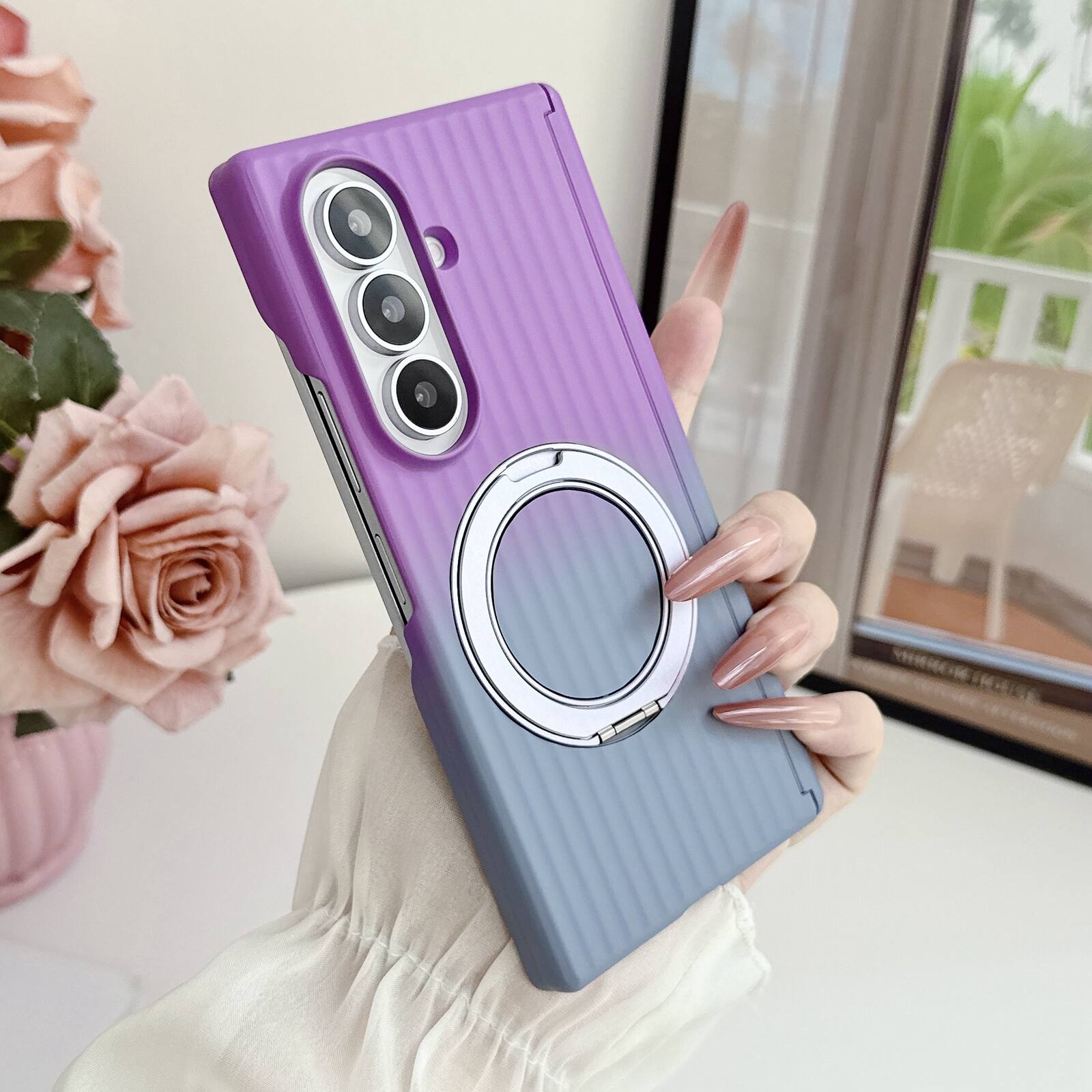 Purple/Gray