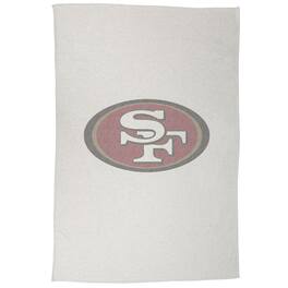 Logo Brands - San Francisco 49ers 54" x 84" Sweatshirt Blanket - Multicolor