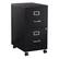 Alt View 11. OSP Home Furnishings - 2 Drawer Mobile Locking Metal File Cabinet - Black.