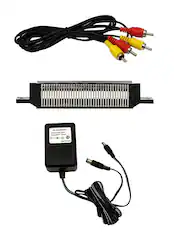 AC ADAPTOR
Input: AC 120V 60Hz
Output: DC 9V 850mA
Made in China